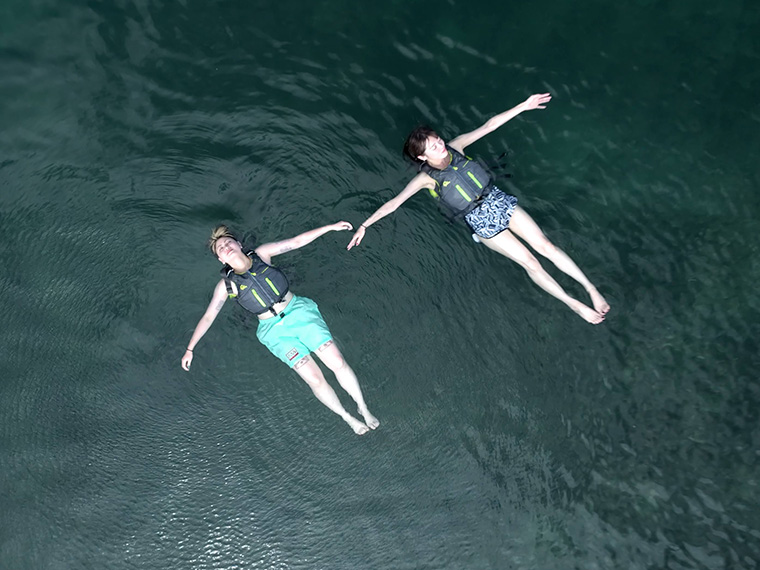白馬絶景サウナRooftopの内観