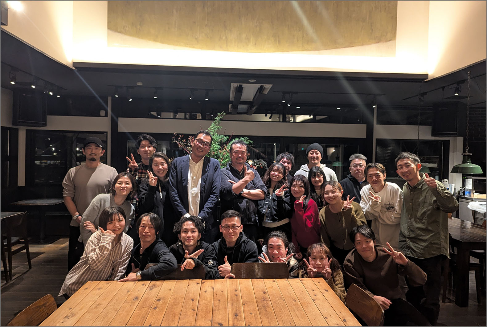 一緒に挑戦するメンバーたちです